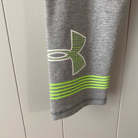 NWT Woman’s Under Armour fitted capri leggings. Size medium - Picture 2 of 5